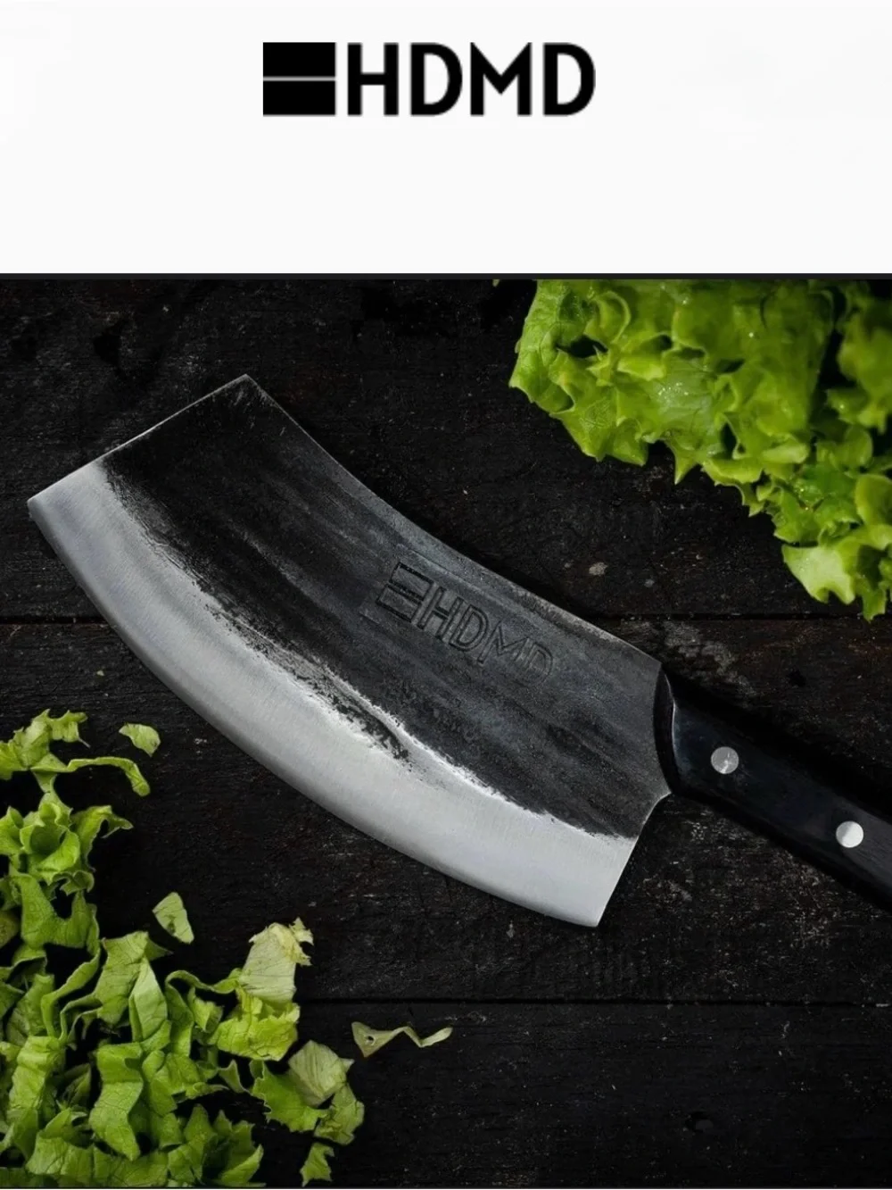 Premium 7.28” High Carbon Steel Chef Knife – Pakkawood Handle 🔥🍽️